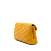 Secondhand Saint Laurent Quilted Lambskin Sade Puffer Envelope Clutch