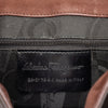 Ferragamo Leather Vara Bow Buckle Shoulder Bag Secondhand