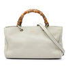 Gucci Medium Calfskin Bamboo Shopper Satchel Secondhand