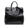 Saint Laurent Textured Patent Sac De Jour North South Satchel Secondhand