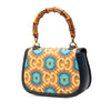 Gucci 100th Anniversary Medium GG Coated Canvas Kaleidoscope 1947 Bamboo Top Handle Bag Secondhand