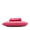 Chanel CC Quilted Lambskin Pouch with Mini Flap Purse Secondhand