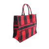 Dior Large Canvas Plaid Oblique Tote Secondhand