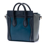 Celine Nano Tricolor Leather Luggage Tote Secondhand