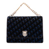 Dior Large Oblique Canvas and Velvet Diorama Flap Secondhand