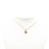 Dior Gold Plated CD Logo Strass Pendant Necklace Secondhand