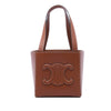 Celine Calfskin Cuir Triomphe Cube Handbag Secondhand