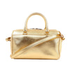 Saint Laurent Paris Baby Duffle Leather 2Way Handbag in Gold 330958 Secondhand