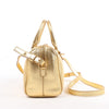 Saint Laurent Paris Baby Duffle Leather 2Way Handbag in Gold 330958 Secondhand
