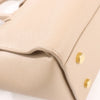 Saint Laurent Paris Downtown Cabas Leather & Suede 2Way Handbag in Beige 635346 Secondhand