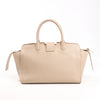 Saint Laurent Paris Downtown Cabas Leather & Suede 2Way Handbag in Beige 635346 Secondhand
