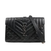 Saint Laurent Paris Envelope Small Crossbody Bag in Back Secondhand