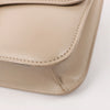 Saint Laurent Paris Carre Leather Shoulder bag in Beige 633214 Secondhand