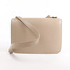 Saint Laurent Paris Carre Leather Shoulder bag in Beige 633214 Secondhand