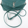 Saint Laurent Paris Loulou Puffer Leather Chain Crossbody Bag in Green 467072 Secondhand