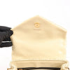 Saint Laurent Paris Loulou Raffia x Leather Crossbody Bag in Beige 467072 Secondhand