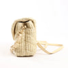 Saint Laurent Paris Loulou Raffia x Leather Crossbody Bag in Beige 467072 Secondhand