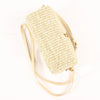 Saint Laurent Paris Loulou Raffia x Leather Crossbody Bag in Beige 467072 Secondhand