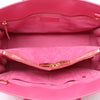 Saint Laurent Paris Sac de Jour Leather Handbag in Pink 324823 Secondhand