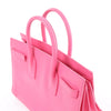 Saint Laurent Paris Sac de Jour Leather Handbag in Pink 324823 Secondhand