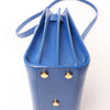 Saint Laurent Paris Sac de Jour Nano Leather 2Way Handbag Blue 340778 Secondhand