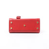 Saint Laurent Paris Sac de Jour Nano Leather Handbag in Red Secondhand