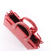 Saint Laurent Paris Sac de Jour Nano Leather Handbag in Red Secondhand