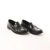 Saint Laurent Paris YSL Monogram Le Loafer Leather in Black, Size 40 EU Secondhand