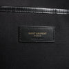 Saint Laurent Paris Canvas x Leather Backpack in Black 435988 Secondhand