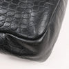 Saint Laurent Paris Sac de Jules Mock Croc Handbag in Black 480586 Secondhand