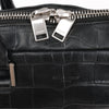 Saint Laurent Paris Sac de Jules Mock Croc Handbag in Black 480586 Secondhand