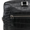 Saint Laurent Paris Sac de Jules Mock Croc Handbag in Black 480586 Secondhand
