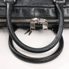 Saint Laurent Paris Sac de Jules Mock Croc Handbag in Black 480586 Secondhand