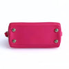 Saint Laurent Mini Duffle shoulder bag in fuchsia leather