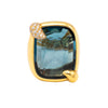 Secondhand Pomellato Ritratto London Blue Topaz Ring - '10s