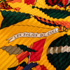 Hermès Les Folies du Ciel Plisse Silk Scarf 140 Secondhand