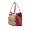 Burberry Small Haymarket Check Coated Canvas Canterbury Tote Secondhand