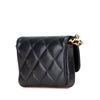 Chanel Quilted Caviar Twist Your Buttons Flap Chain Belt Bag Secondhand