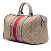 Gucci Medium GG Canvas Web Joy Boston Bag Secondhand