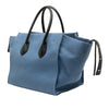Celine Medium Denim Phantom Luggage Tote Secondhand