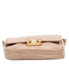 Miu Miu Quilted Leather Push Lock Flap Secondhand