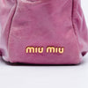 Miu Miu Vitello Lux Shirring Bauletto Satchel Secondhand