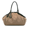 Gucci Large GG Canvas Sukey Satchel Secondhand