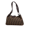 Fendi Zucca Canvas Shoulder Bag Secondhand