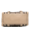 Burberry Smoke Check Coated Canvas Chester Boston Bag Secondhand