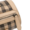 Burberry Smoke Check Coated Canvas Chester Boston Bag Secondhand