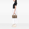 Burberry Smoke Check Coated Canvas Chester Boston Bag Secondhand