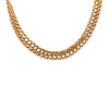 Chanel Gold Plated Double Chain Necklace Secondhand