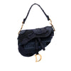 Dior Canvas Embroidered Camouflage Saddle Bag Secondhand