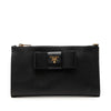 Prada Saffiano Bow Clutch Secondhand